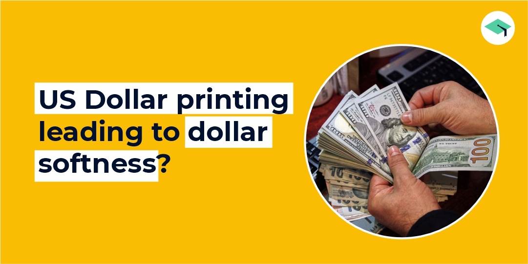 US Dollar printing leading to dollar softness?