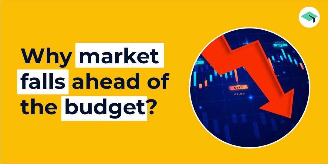 Why is the market falling ahead of the budget?