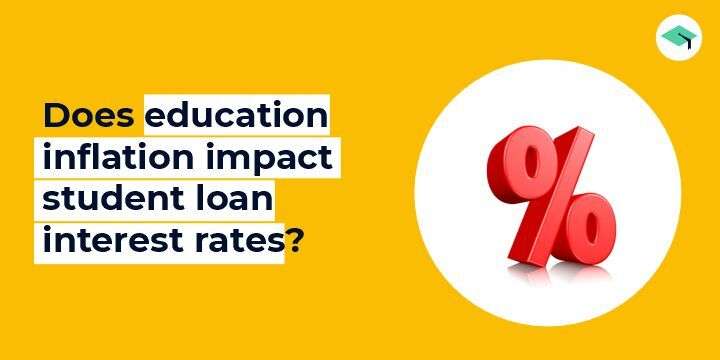 Does education inflation impact student loan interest rates?