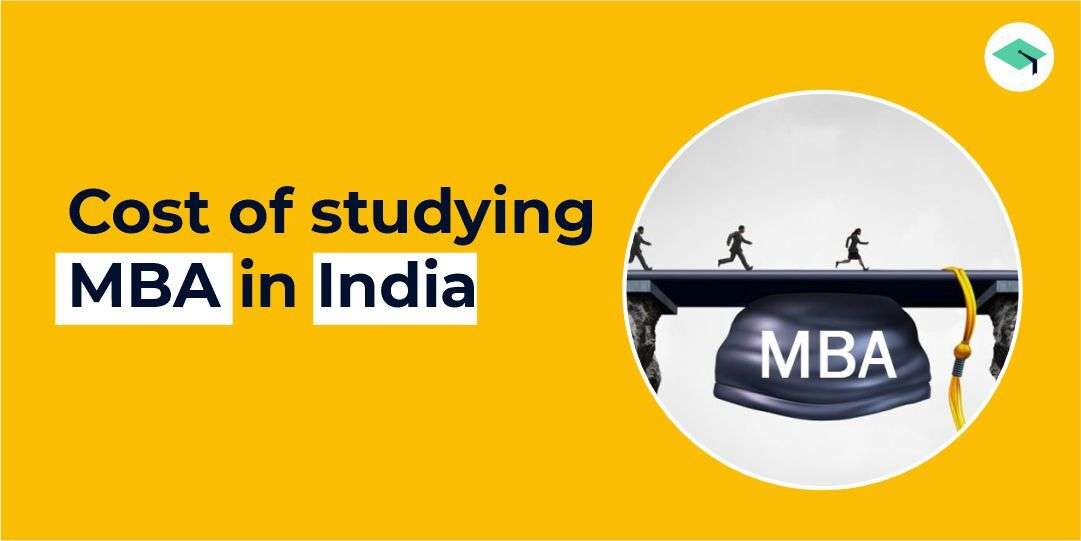 What is the cost of studying MBA in India?