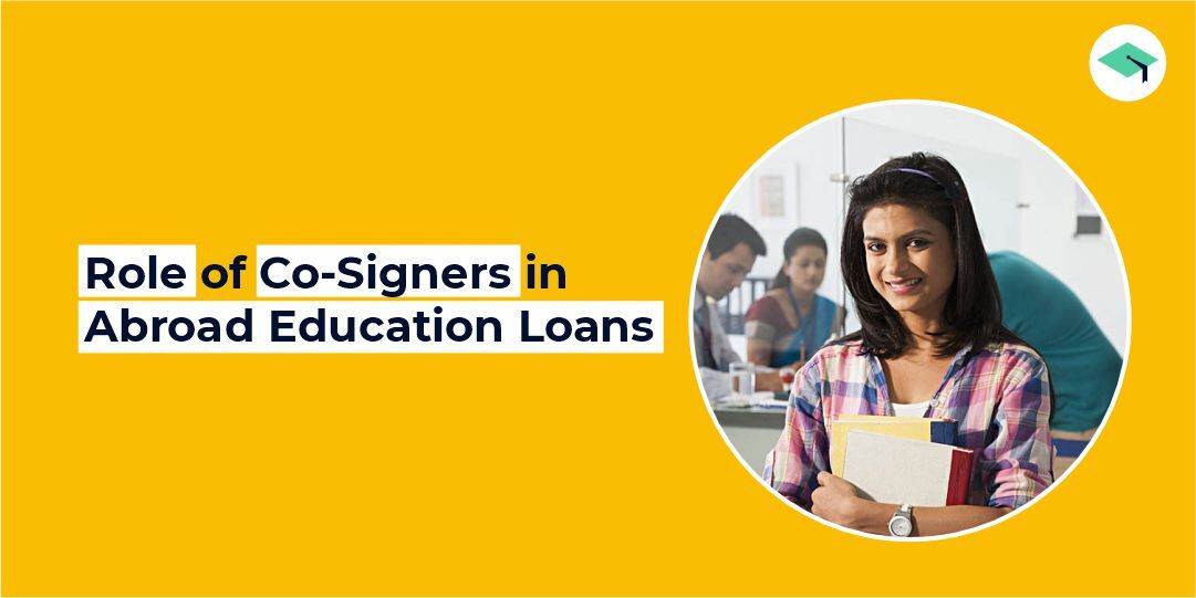 Role of co-signers in abroad education loan applications