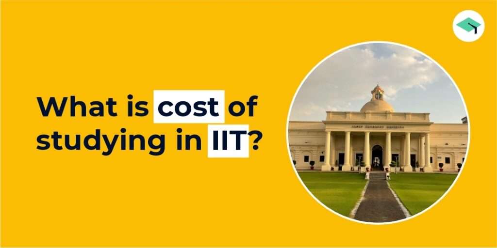 cost of studying in IIT