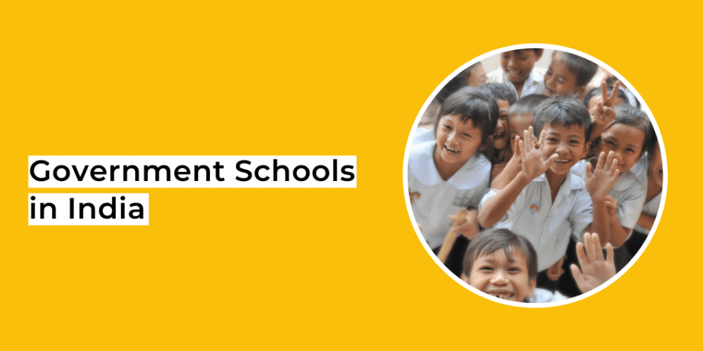 government schools in India for child education