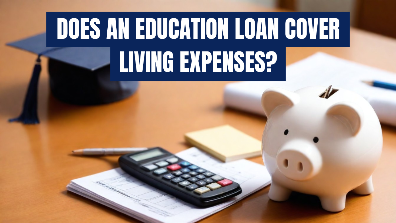 Does an education loan cover living expenses?