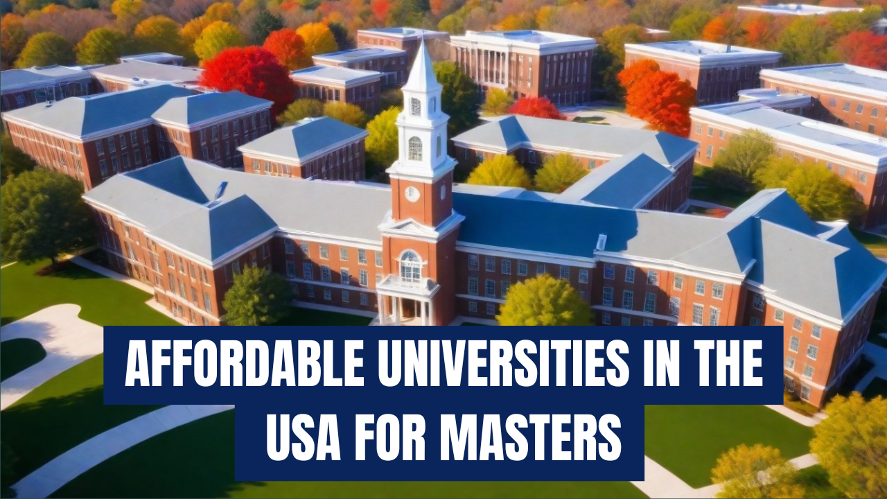 Affordable Universities in the USA for Master's